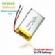 1 DB - 3,7 V 800 mAh újratölthető lítium polimer akkumulátor 503048 053048 MP3 MP4 MP5 DVR DVC Bluetooth hangszóró