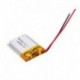 2db - 602025 3,7 V 250 mAh lítium polimer újratölthető akkumulátor Mp3 MP4 MP5 GPS játékokhoz Bluetooth fejhallgató