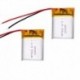 2db - 602025 3,7 V 250 mAh lítium polimer újratölthető akkumulátor Mp3 MP4 MP5 GPS játékokhoz Bluetooth fejhallgató