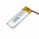 1 DB - 501235 3,7v 180mAh újratölthető lítium polimer akkumulátor MP3 MP4 GPS navigációs bluetooth headset hangszóróhoz