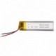 2db - 501240 051240 3,7 V 220 mAh újratölthető Li-polimer akkumulátor MP3 MP4 GPS Bluetooth fülhallgató hangszóróhoz