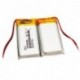 2db - 702035 3,7 V 500 mAh újratölthető lítium polimer Li-po akkumulátor a BT hangszóróhoz intelligens karóra LED fény