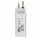 5db - 501230 051230 3,7 V 130 mAh lítium polimer újratölthető akkumulátor Mp3 Mp4 DVC DIY GPS bluetooth headset intelligens