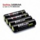 Új 20db Soshine 3.7V 800mAh 14500 Li-ion újratölthető akkumulátor AA akkumulátor védett NYÁK-val a LED-es lámpákhoz