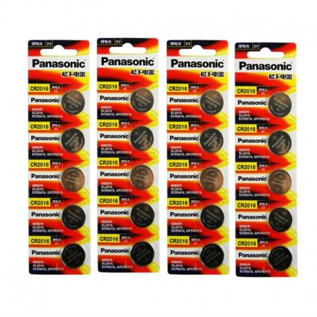 20db eredeti vadonatúj akkumulátor a PANASONIC cr2016 3v gombos cellás érmeelemekhez órakomputerhez CR 2016