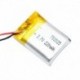 5db - 702025 072025 3,7 V 220 mAh újratölthető Li-polimer akkumulátor mp3 MP4 MP5 bluetooth hangszóró videó vezeték