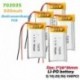 50PCS - 702035 3,7 V 500 mAh újratölthető lítium polimer Li-po akkumulátor a BT hangszóróhoz intelligens karóra LED