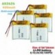 5db - 602626 602525 3,7V 600mAH lítium polimer újratölthető akkumulátor MP4 GPS játékokhoz intelligens óra Vezetési