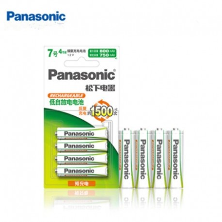 4 db / csomag AAA NI-MH újratölthető akkumulátor, 1,2 V, előre feltöltött 800 mAh akkumulátorok, alacsony önkisülésű