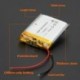 2db - 503035 3.7v 500mah lítium polimer akkumulátor MP3 MP4 MP5 DVD GPS navigációs Bluetooth hangszóró lipo ion cellákhoz