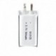 10 DB - 1 / 2db 3.7V 500mAh 802035 polimer lítium akkumulátor MP3 MP4 MP5 Bluetooth headset figyelő kaputelefonhoz Li-polimer