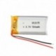 20PCS - 1 / 2db 3.7V 500mAh 802035 polimer lítium akkumulátor MP3 MP4 MP5 Bluetooth headset figyelő kaputelefonhoz Li-polimer