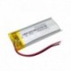 1 DB - 702050 3.7v 700mah lítium polimer újratölthető akkumulátorok MP3 MP4 MP5 játék GPS navigátor LED világítás
