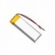 1 DB - 501646 3,7 V 370 mAh lítium polimer újratölthető akkumulátor MP3 Mp4 bluetooth fejhallgatókhoz Hangszóró