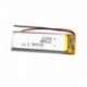 1 DB - 501646 3,7 V 370 mAh lítium polimer újratölthető akkumulátor MP3 Mp4 bluetooth fejhallgatókhoz Hangszóró
