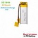2db - 501646 3,7 V 370 mAh lítium polimer újratölthető akkumulátor MP3 Mp4 bluetooth fejhallgatókhoz Hangszóró