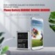 Névleges feszültség: 3,7 V - 2600mAh csere akkumulátor Samsung Galaxy S4 I337 I9500 i9505 I959 I9502 I9508 GT-I9505 i545