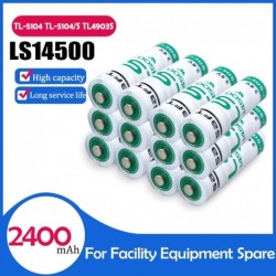 50db eredeti Saft LS14500 LS 14500 ER14505 3,6V 2400mAh AA lítium akkumulátor a PLC berendezéshez Tartalékóra Szárazelem