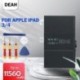 11560mAh táblagép-akkumulátor iPad 3-hoz 4 csereelem A1403 A1416 A1430 A1433 A1459 A1460 iPad3 iPad4 Bateria   Tools