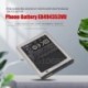Névleges feszültség: 3,7 V - EB494353VU 1200mAh csere-akkumulátor Samsung Galaxy mini GT-i5510 S5250 S5330 S7230 GT-S5570