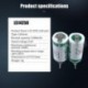 10db / tétel Eredeti SAFT LS14250 LS 14250 3,6V 1200mAh 1/2 AA 1 / 2AA lítium akkumulátor csapokkal PLC berendezésekhez CNC