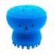 01 - Új érkezés szilikon arctisztító kefe Octopus Shape szilikon arctisztító kefe pórustisztító hámlasztó arcmosó