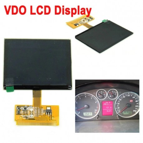 Jó raktáron lévő LCD kijelző cseréje az Audi A3 A4 A6 S3 S4 S6 modellhez a VW VDO LCD klaszter autó műszerfal Pixel