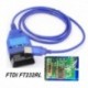 FT232RQ CHIP - FTDI FT232RL / FT232RQ Chip Auto Car Obd2 diagnosztikai kábel VAG számára Fiat KKL USB interfészhez Autó Ecu