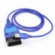 FT232RQ CHIP - FTDI FT232RL / FT232RQ Chip Auto Car Obd2 diagnosztikai kábel VAG számára Fiat KKL USB interfészhez Autó Ecu