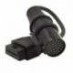 Új OBD adapter IVECO 30Pin - 16Pin női teherautó OBD2 kábel OBDii csatlakozó IVECO 30 tűs OBD2 16 tűs