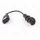 Új OBD adapter IVECO 30Pin - 16Pin női teherautó OBD2 kábel OBDii csatlakozó IVECO 30 tűs OBD2 16 tűs