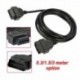 500 cm - 50db OBD2 OBDII 16 tűs hosszabbító kábel 0,3 / 1 / 1,5 / 3/5 méteres diagnosztikai hosszabbító csatlakozó autó