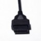 500 cm - 50db OBD2 OBDII 16 tűs hosszabbító kábel 0,3 / 1 / 1,5 / 3/5 méteres diagnosztikai hosszabbító csatlakozó autó