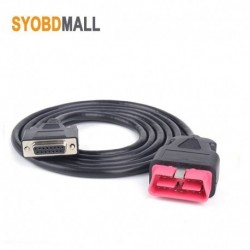 OBD2 dugó 16pin-től DB15pin-ig BYD autóhiba-diagnosztikai eszközhöz Obd kábel interfész soros RS232 átjáró vezeték