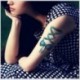 2PCS Ideiglenes Tetoválások Kis Bowknot Íjak Vízálló Body Art Szexi Szépség Smink Ideiglenes Tetováló Matricák