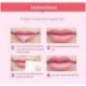 1Palack ajakmaszk - Kollagén ajakmaszk Plumper Anti Aging Moisture Essence gélfolt ajak alvómaszk