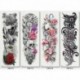 stílus 25-7db - Vízálló ideiglenes tetováló matricák Flash tetoválások Body Art virágtetoválásokhoz