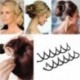 O stílus - Fánk hajkészítő fodrász stílus eszközök fonás kiegészítők nőknek Twist hajcsipesz korong húzza hajtűk