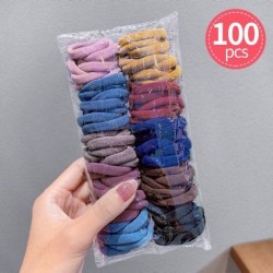 100db QB136 - Hajszalagok Gumikötelek Nyakkendők Gumi Női Lányoknak Fonóeszközök Rugalmas gyűrűs gumiszalagok Fejfedők