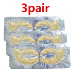 3Pár stílus T - 3/5/8/10 pár ránctalanító kristályos kollagén szemmaszk gél szemfolt a szem alatti táskák alatt
