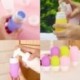 38ml zöld - 1db 38 / 80ml üres utazási újratölthető palackok hordozható szilikon préselő présü palack lotion sampon
