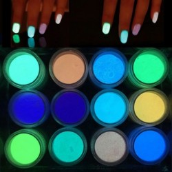 3 adag - Sötétben világító - fluoreszkáló pigment por körömhöz - műkörömhöz