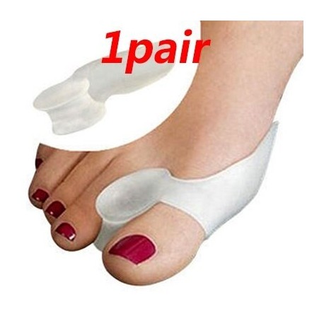 stílusú B-1Pár - 1 pár csont-hüvelykujj egyenesítő lábujjak szétválasztó Hallux Valgus Bunion Corrector lábápoló