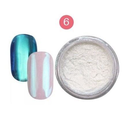 4 adag Csillogó pigment por körömhöz - műkörömhöz - M204 verzió - 6-os verzió