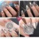 4 adag Csillogó pigment por körömhöz - műkörömhöz - M204 verzió - 6-os verzió