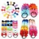 14db QB135 - DIY hajkiegészítők hajtűk aranyos Bowknot hajcsipeszek lányoknak Barrette gumiszalagok hajformázó eszköz