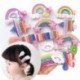 5PCS QB118 - Lányok aranyos hajtűk Rugalmas gumiszalagok Styling Eszközök Gyöngy menyasszonyi hajtűk Díszek Barrette