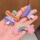 5PCS QB118 - Lányok aranyos hajtűk Rugalmas gumiszalagok Styling Eszközök Gyöngy menyasszonyi hajtűk Díszek Barrette
