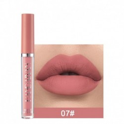 1PCS 07 C288 - Matte ajakfény tapadásmentes kupa rúzs vízálló hosszan tartó matt szexi vörös ajak árnyalat Plumper