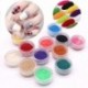 1 adag - Bolyhos szőreffektes köröm pigment körömhöz - műkörömhöz
